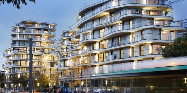 特色公寓，根據(jù)錯(cuò)落變化的平面布局