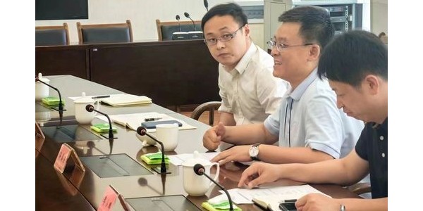 貴陽(yáng)市建筑設(shè)計(jì)院董事長(zhǎng)蔣美榮率隊(duì)參訪中共資陽(yáng)市委，開展交流合作