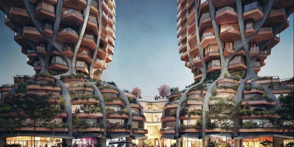 溫哥華未來新地標！鬼才建筑師Thomas Heatherwick設(shè)計中心區(qū)雙子塔樓